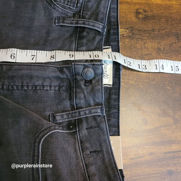 Madewell Jeans 26 Curvy Skinny High Rise Tummy Control Black Sea Wash H6389 NWT - Picture 12 of 15